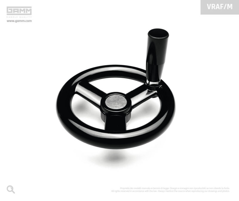 Volant De Manœuvre 3 Bras Filetage M16 X 100 Mm - Plastique, Générique