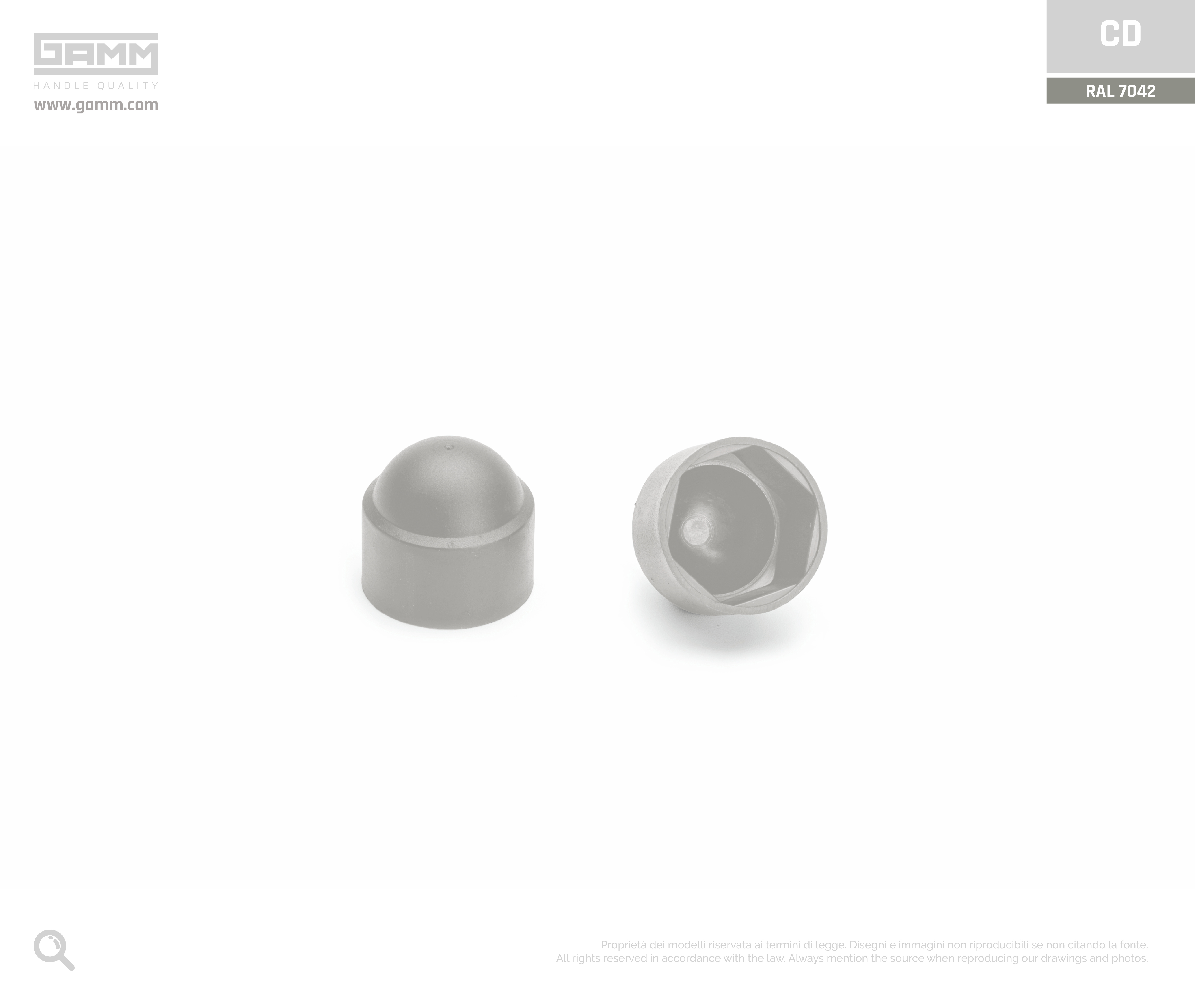 CD RAL7042 prodotto protezioni in plastica GAMM CD RAL7042 prodotto protezioni in plastica GAMM