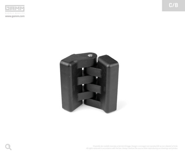 Set Di 30 Cerniere In Plastica, Trasparenti, 30x33 Mm - Wood, Tools & Deco - Foto 4