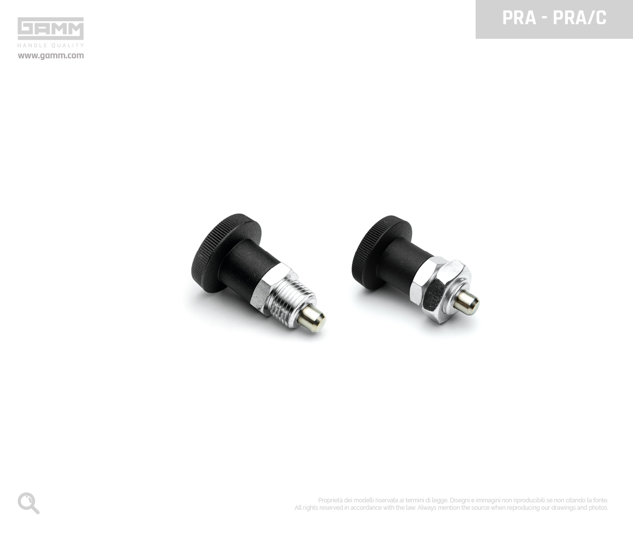 PRA PRA C prodotti pistoncini e pressori2 GAMM